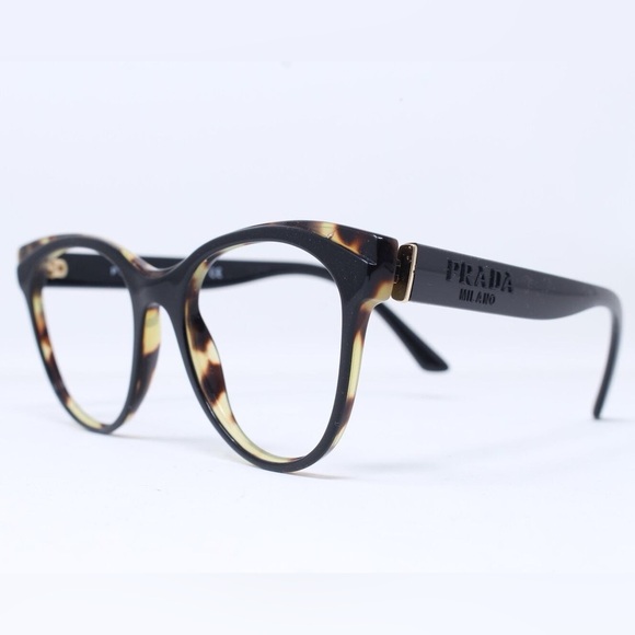 Prada Women’s Black & Tortoise Shell Glasses - Picture 1 of 11